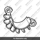 Casting, Finned, Lower, LH (T2202962)