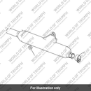 Silencer Assy, RH, Black (T2203187)