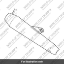 Silencer Assembly, RH (T2203294)