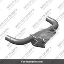 Catbox Linkpipe Assembly, Brushed (T2203487)