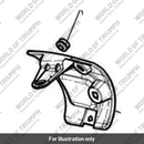 Mount, Intake Finisher, LH (T2204178)