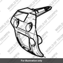 Mount, Intake Finisher, RH (T2204179)