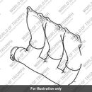 Header Assy, Black (T2204235)