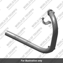 Exhaust Header Assembly, RH, Brushed (T2204798)