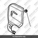 Finisher, Throttle Body, RH, Black (T2205142)