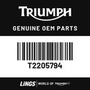 Cover, Silencer (T2205794) barcode