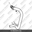 Exh Header Assy, Chromed, Cyl 1 (T2206003)