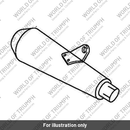Silencer, Exhaust C4, Cat, LH (T2206465)
