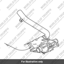 Catbox Link Pipe Assy, Chr (T2206582)
