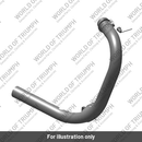 Exhaust Header Assembly, RH, Chromed (T2206672)