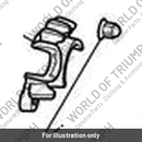 Casting, Finned, Upper, LH, Chrome (T2206741)
