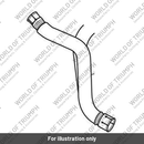 Pipe, Exhaust Secondary Assy (T2207300)