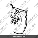 Finisher, Intake, LH, Crinkle Black (T2208089)