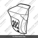 Finisher, Intake, RH, Crinkle Black (T2208099)