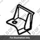 Bracket, Airbox Cover (T2208118)