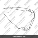 LH SIDEPANEL, SUNSET RED (T2300617-CP)