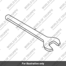 Spanner, Open End, 13 A/F (T2300749)