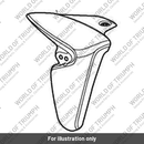 Radiator Cowl, RH, Pntd (T2301027-HS)