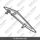 Rear Frame Infill, LH, Front (T2301131)