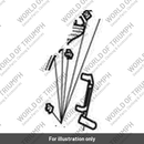 Bracket, Radiator Cowl, Right (T2301209)