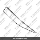 Pad, Heat Shield, Foam Rh (T2301558)
