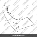 RH RR BODYWORK, JET BLACK (T2301898-PG)
