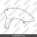 Front mudguard (T2301908-MH)
