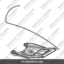 Bracket, Mudguard Support, Pressed (T2302366)
