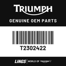 Decal, Rear Panel, Black (T2302422) barcode