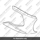 Fairing, Cockpit, RH, Aegean Blue (T2302513-JH)