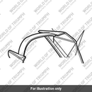 Rear Light Cowl, Moulding (T2303027)