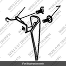 Bracket, Belly Pan, LH, Fr (T2303053)