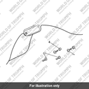 Front Mudguard Assy (T2303076-PS)