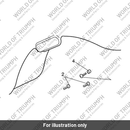 Front Mudguard Assy (T2303077-CD)