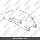 Rear Mudguard Assy (T2303078-PS)