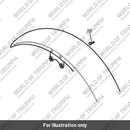 Front mudguard (T2303410-GF)