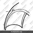 Rear mudguard (T2303415-JH)