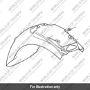 Rear mudguard (T2303431-JJ)