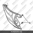 Rear Bodywork, Paint & Dec, RH (T2303832-LZ)