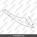 Bellypan, Spares, RHS (T2304094-NW)