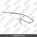 Moulding, Number Plate Support (T2304215)