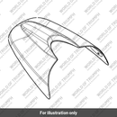 Seat Cowl, Painted (T2304319-CM)