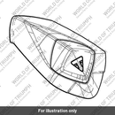 Seat Cowl, Painted (T2304570-PG)