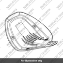 Seat Pan, Rider, Brushed (T2304599)