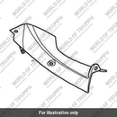 Infill Panel, Cockpit, RH, Carbon (T2304708)