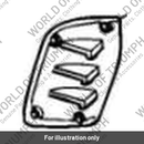 Moulding, Intake Duct, LH (T2304772-FG)