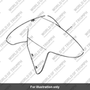 Front mudguard (T2304823-JD)