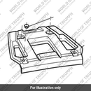 Spares Kit, Rack Cover & Badge (T2304997)