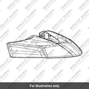 Beak Panel Moulding, Pntd (T2305315-NK)