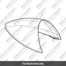 Seat Cowl Assy, Crystal White (T2305572-NW)